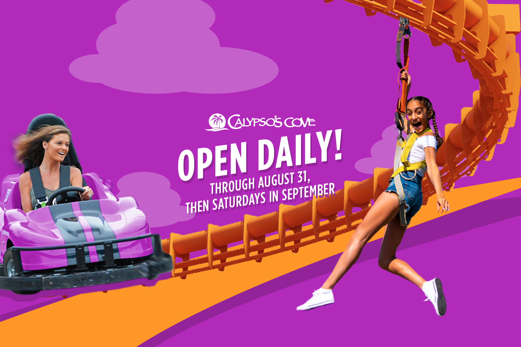 NOW Open Daily! Come Play!